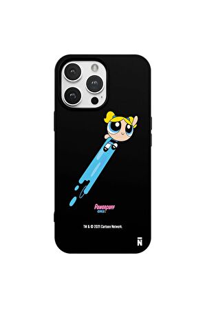 iPhone 15 Pro Silikon Özel Tasarım Kaplan Çizgisi Desenli Sarı Renkli Telefon Kılıfı