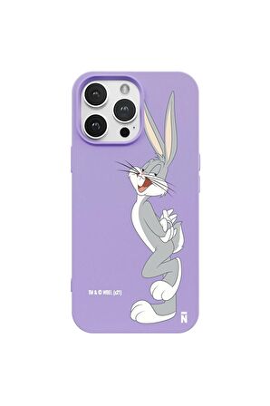 iPhone 15 Pro Max Rick And Morty Gizemli Pantone Siyah Renkli Silikon Telefon Kılıfı