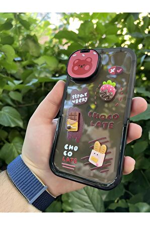 iPhone 11 Özel Üretim 3 Boyutlu Dondurma Tasarımlı Silikon Telefon Kılıfı