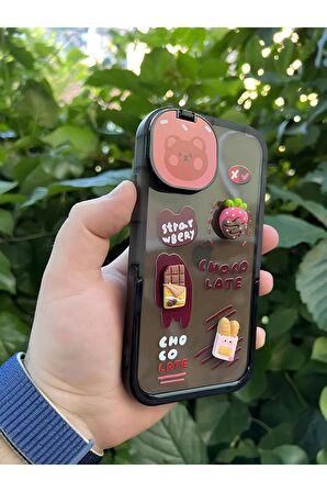 iPhone 13 Pro Max Özel Üretim 3 Boyutlu Şanslı Tasarımlı Silikon Telefon Kılıfı