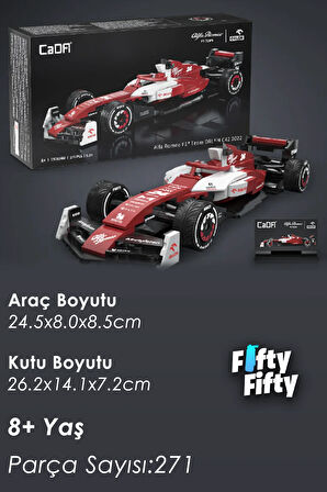 Vagonlife Cada Alfa Romeo F1® Team ORLEN C42 1/24 Scale -C55026W (271 Parça) Oyuncak Yapım Seti