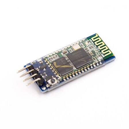 HC05 4 Pin Kablosuz Bluetooth Master + Slave Modülü (Butonlu)