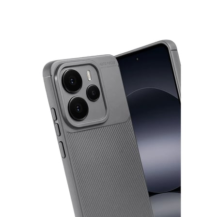 Xiaomi Note 14 5G Auto Focus Karbon Kapak - Gri