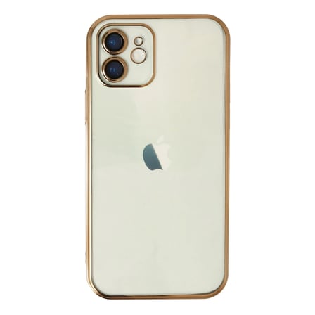 Apple iPhone 11 Kılıf Razer Lensli Silikon - Gold