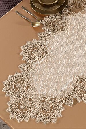 Kadife Dantelli Runner Glen