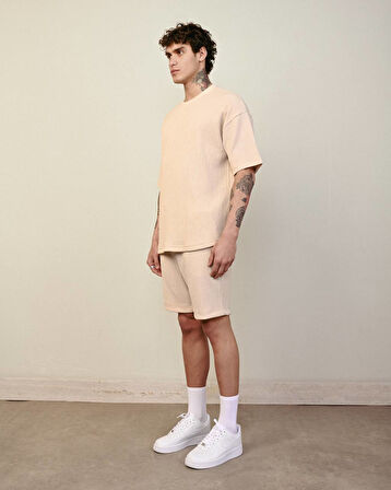 Erkek Krinkıl Oversize T-Shirt