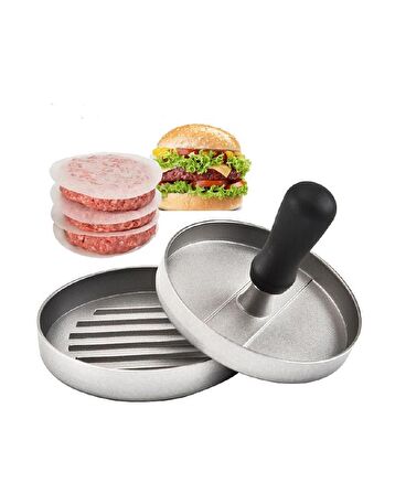 NURGAZ CAMPOUT HAMBURGER PRESS ALÜMİNYUM