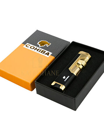 Pürmüz Model Cohiba İsme Özel Gazlı Çakmak