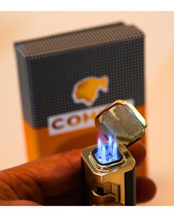 Pürmüz Model Cohiba İsme Özel Gazlı Çakmak