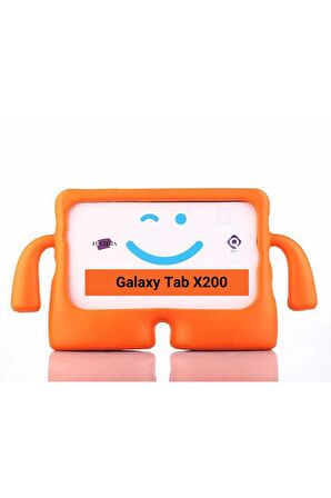 Galaxy Tab A8 10.5 SM-X200 Uyumlu iBuy Eğlenceli Karakterli Standlı Tablet Kılıf
