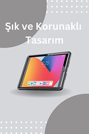 Qpen iPad Pro 11 inç (2020)  Uyumlu Hand Strap Tablet Kılıfı 