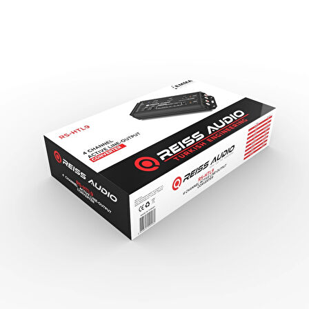 REİSS AUDIO RS-HTL9 Aktif Hat Çıkış Deck Çevirici 4 Kanal