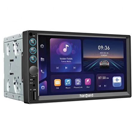 Harward HR-G756 Double Teyp 7 İnç Mirrorlink Carpaly Android Auto