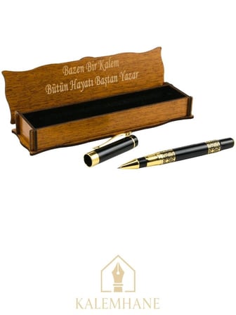Kişiye Özel Roller Kalem , Kalem Mavi Renk Yazmaktadır
