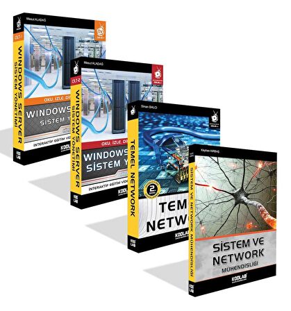 KODLAB YAYIN SİSTEM YÖNETİCİLİĞİ SETİ 3