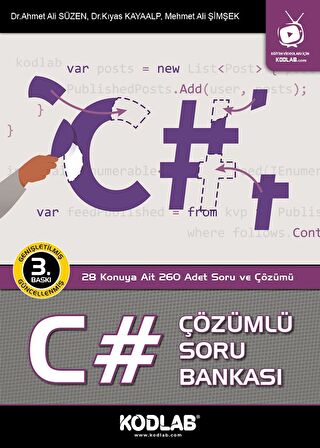 C# ÇÖZÜMLÜ SORU BANKASI