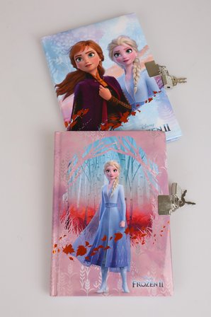 x Dekomus Frosted Whispers Collection Lisanslı Elsa Frozen Kilitli Hatıra Defteri
