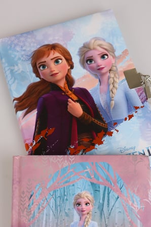 x Dekomus Frosted Whispers Collection Lisanslı Elsa Frozen Kilitli Hatıra Defteri