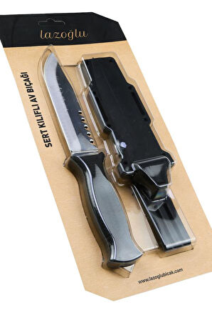 Lazoğlu Kamp Bıçağı Kılıflı - Kişiye Özel