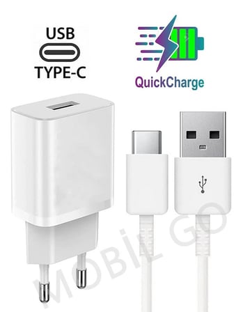 OMİX X500 X5 X400 X300 X6 X3 X4 X600 NFC Uyumlu Hızlı Şarj Aleti Cihazı Seti Type-C