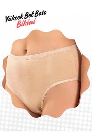 Yüksek Bel Bato Tarzında Bikini 3 Lü Adet Ekonomik Set (Ultra Kalitededir)