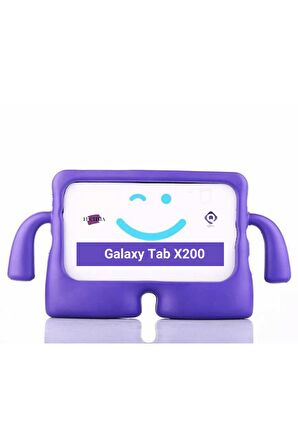Galaxy Tab A8 10.5 SM-X200 Uyumlu iBuy Eğlenceli Karakterli Standlı Tablet Kılıf