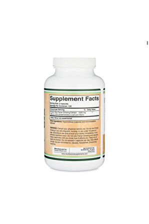 Korean Panax Ginseng / 240 Caps
