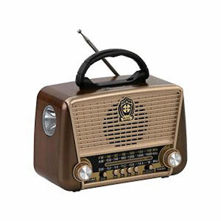 Yage Nostalji Speaker Müzik Çalar Bluetoothlu Şarjlı