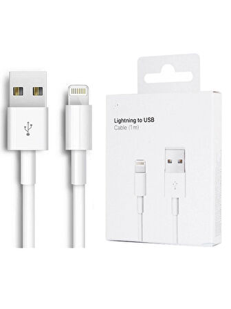 Iphone Uyumlu Şarj Aleti Kablosu 1m 5 6 7 8 Plus Xs Max Lightning Usb Kablosu 1m