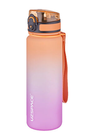 Uzspace 500ml Çift Renk Softtouch FF Collection Tritan Su Matarası