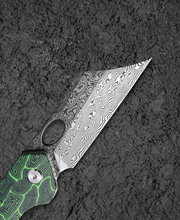 BESTECH SKIRMISH BL07C Şam G10 Sap Damascus Çakı