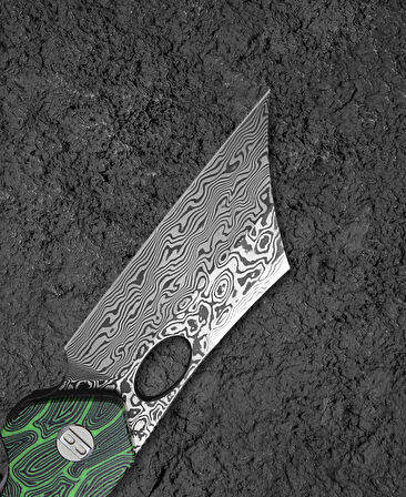 BESTECH SKIRMISH BL07C Şam G10 Sap Damascus Çakı