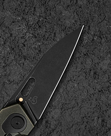 BESTECH VK-VOID BT2305D Siyah Bronz Stonewash Titanyum Sap Siyah Stonewash Elmax Çakı