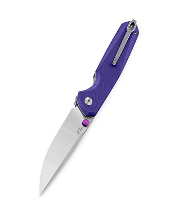 BESTECHMAN VELIX BMK07C: 3.315" 14C28N Çelik Çakı, G10 Sap, Düğme Kilidi, Flipper