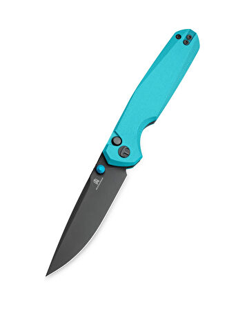 BESTECHMAN VELIX BMK07D: 3.315" 14C28N Çelik Çakı, G10 Sap, Düğme Kilidi, Flipper