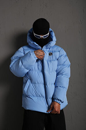 Oversize Unisex Şişme Mont