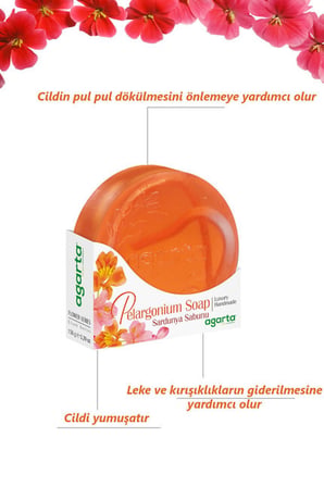 Agarta El Yapımı Doğal Sardunya Sabunu 150 Gr