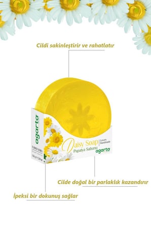 Agarta Doğal Papatya Sabunu 150 Gr