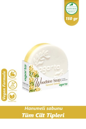 Agarta El Yapımı Doğal Hanımeli Sabunu 150 Gr