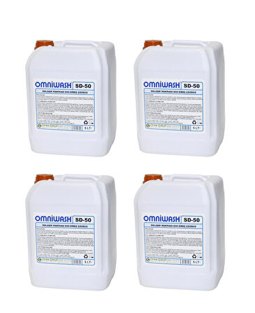 Omniwash SD-50 Bulaşık Makinesi Sıvı Kireç Çözücü 5000 ml 4 Adet