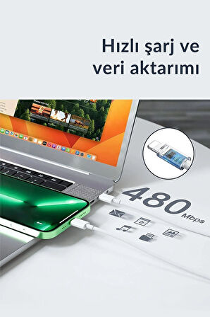 Samsung Uyumlu 45watt Type-c To Type-c Hızlı Şarj Aleti Cihazı 2m Data Kablo