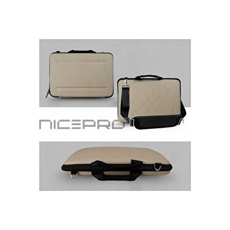 NPO Apex 14" Macbook ve Ipad Uyumlu,Ultra Korumalı ProBag Notebook Çantası-Vizon