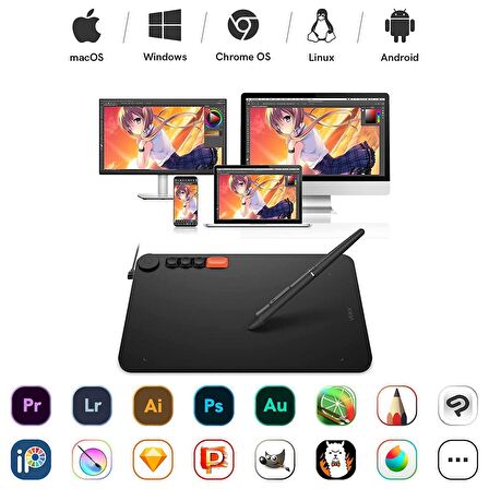 Veikk VO1060 10.6 inç Grafik Tablet