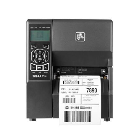 ZEBRA ZT23042-T0E200FZ ZT230 Thermal + Thermal Transfer Seri + Usb + Ethernet 203dpi Barkod Yazıcı 