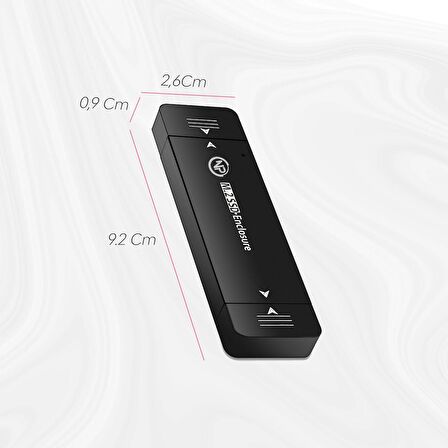 NPO DK01 NVMe M.2 900/1000Mb/s 512GB USB-A/Type-C Kablosuz Taşınabilir Harici SSD