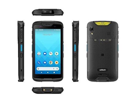 UNITECH EA520 5"(inç) 4GB/64GB 1D/2D Okuyucu Wifi Android 11 El Terminali