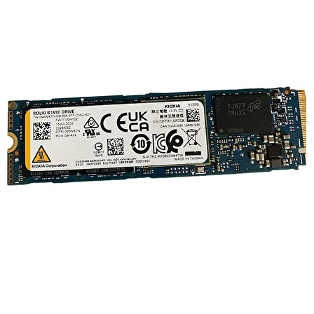 Kioxia XG8 Series 512GB M.2 22X80 NVMe SSD