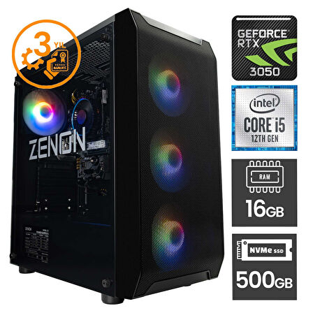 Zenon RAKS TR111 i7-14700F 32GB 1TBSSD RTX4070 FreeDOS Oyuncu Masaüstü Bilgisayar