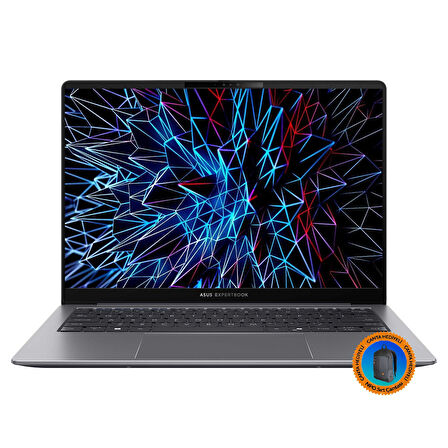 Asus ExpertBook P5 P5405CSA-I7321TBS0D002 Ultra7 258V 32GB 512SSD 14" WQXGA W11P Dizüstü Bilgisayar-CNT003