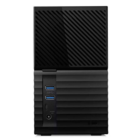 WD My Book Duo WDBFBE0160JBK-00TT001 20TB (2x10TB) Harici Disk Veri Depolama Ünitesi